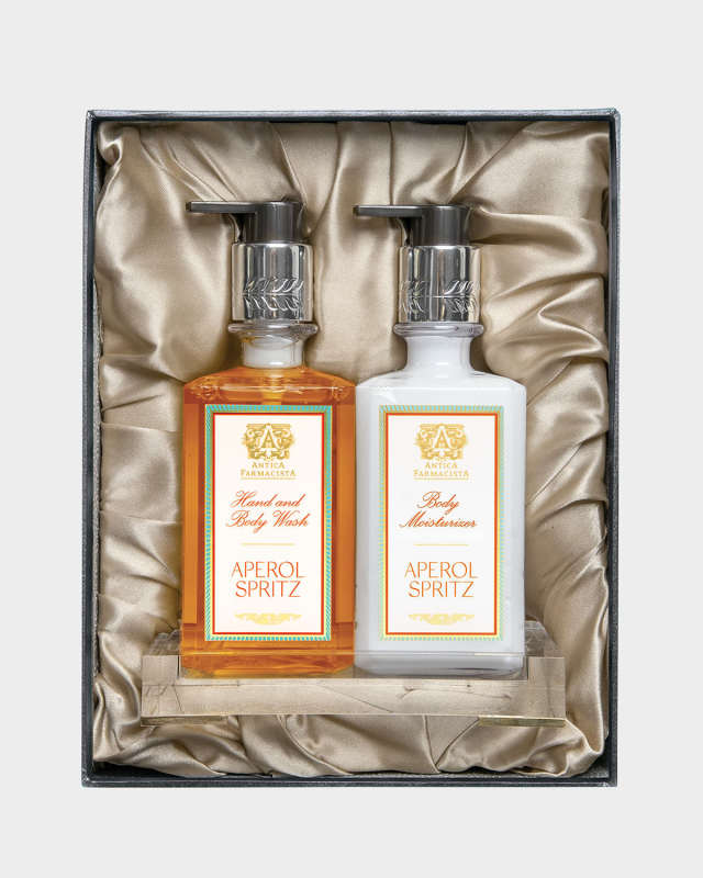 Aperol Spritz Acrylic Bath & Body Gift Set